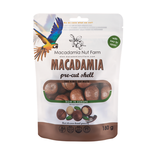 Macadamianüsse mit Schale