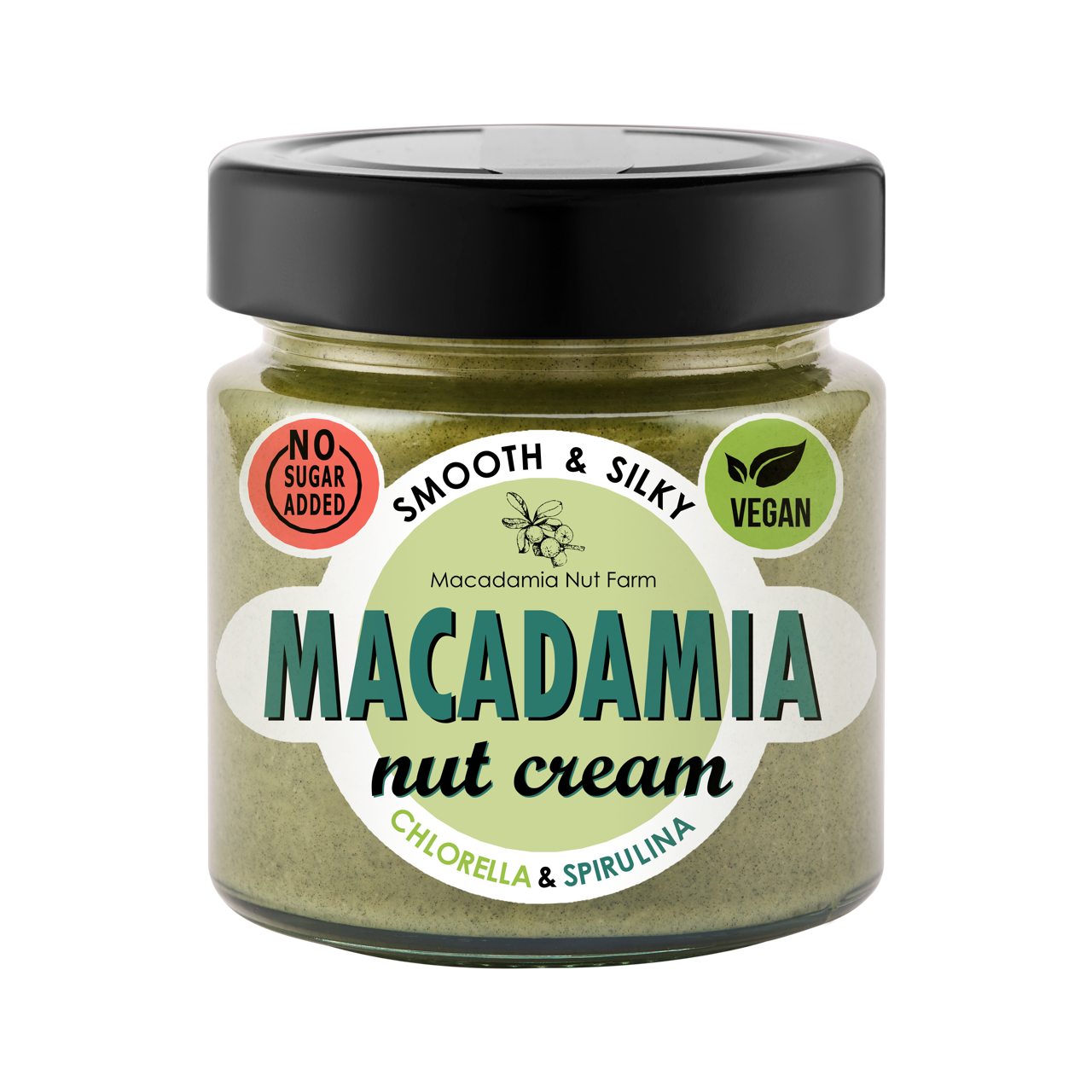 Macadamianusscreme SPIRULINA