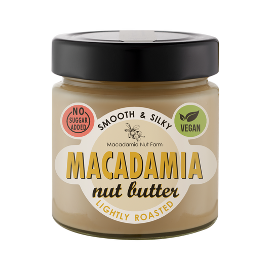 Leicht geröstete smooth Macadamianusscreme