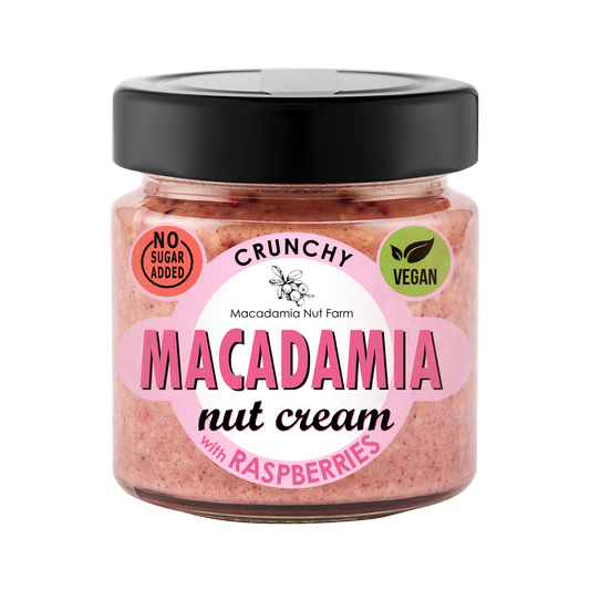 Macadamianusscreme HIMBEEREN CRUNCH
